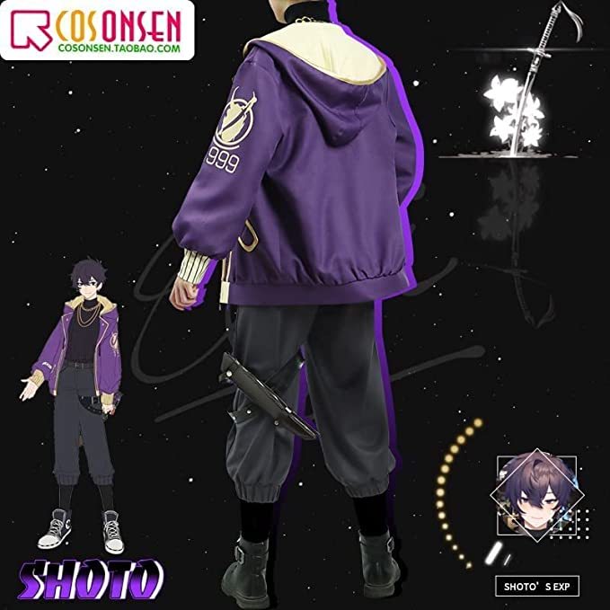  virtual YouTuber vtuber Shoto shxtou costume play clothes manner ( wig shoes optional )