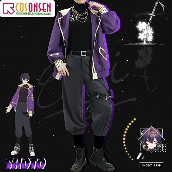  virtual YouTuber vtuber Shoto shxtou costume play clothes manner ( wig shoes optional )