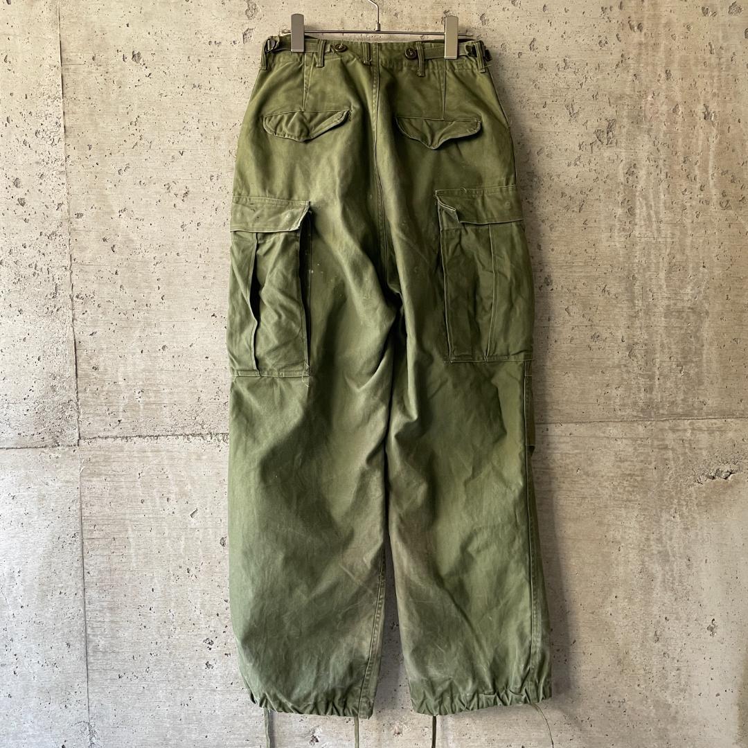 ET294 US ARMY the US armed forces America army Baker pants M51 field genuine article M51 cargo pants M-51 field pants military 