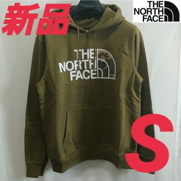 THE NORTH FACE ザ・ノースフェイス パーカー S カーキ メンズ