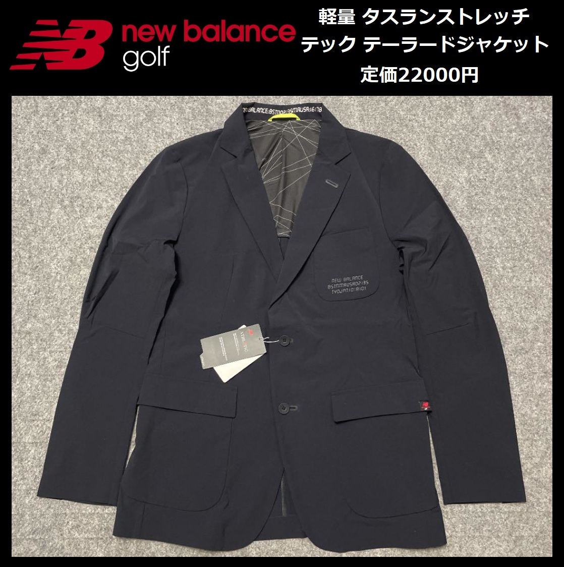 手数料安い Lサイズ ☆定価22000円☆新品 テーラードジャケット ゴルフ