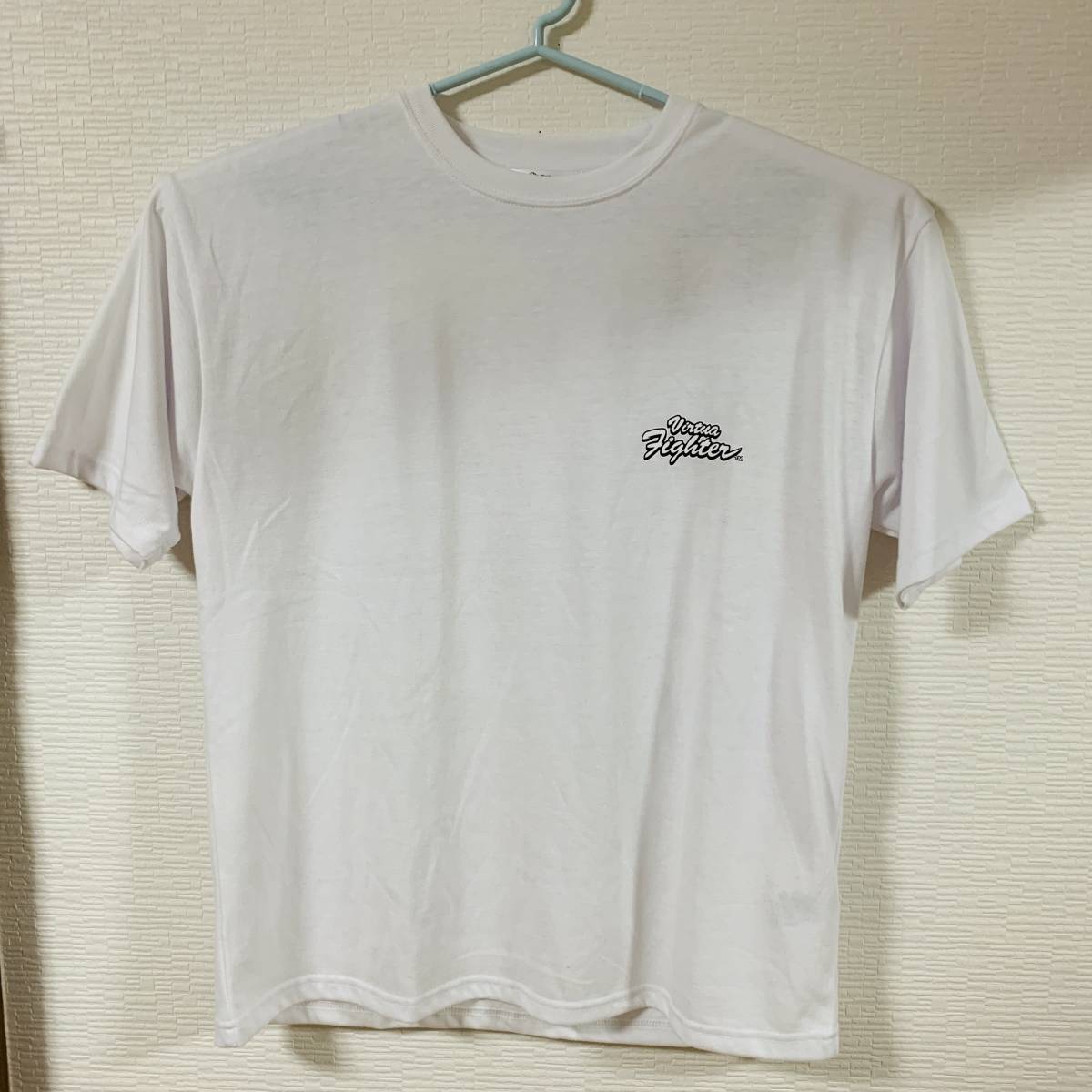 Virtua Fighter (バーチャファイター) - MEN 半袖Tシャツ 集合プリント Lサイズ 白色 SEGA セガ アーケードゲーム (タグ付き新品未着用品)_画像1