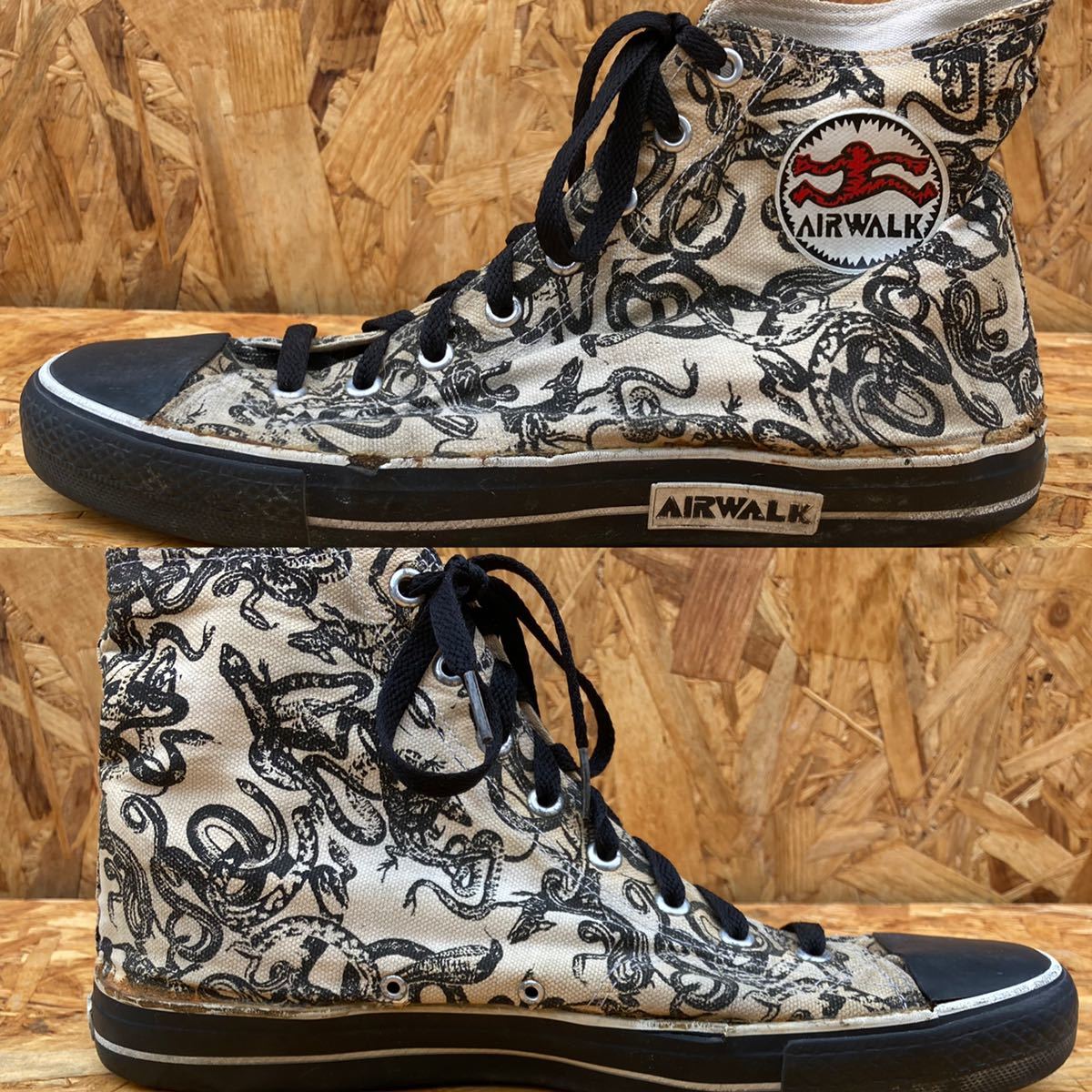 80s AIR WALK ビンテージ スニーカー / 90s vans converse old skate