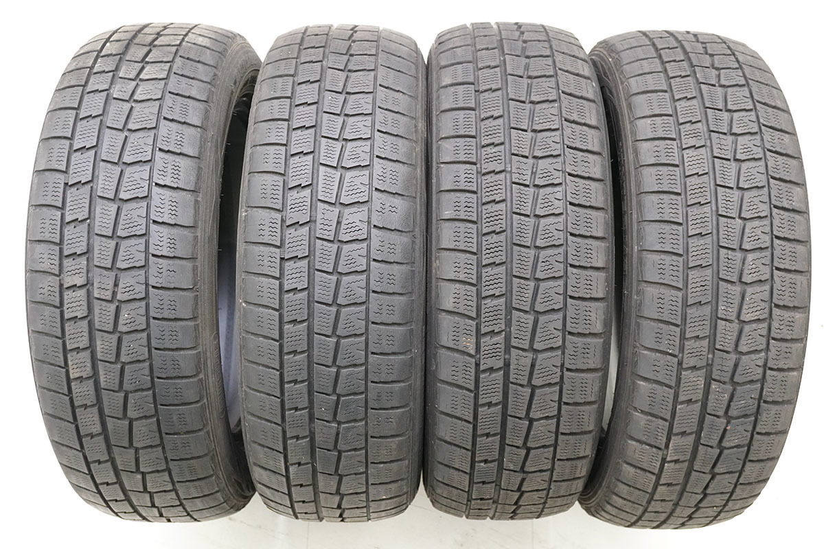 DUNLOP ダンロップ WINTERMAXX WM01 175/60R15 81Q 2016年製 中古スタッドレス 4本　キューブ ノート マーチ等　[VS004] 2-10_画像1