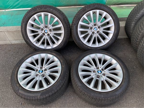 ☆BMW 5シリーズ ホイールとタイヤ4本SET☆18インチ 8J +30 PCD112 5穴
