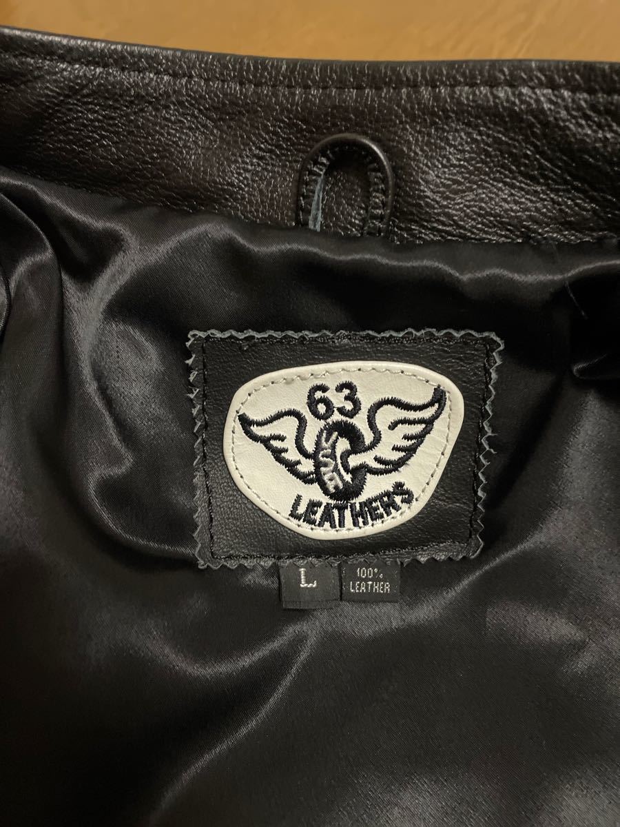 63LEATHERS メンズ ライダースジャケット|Yahoo!フリマ(旧 63LEATHERS メンズ ライダースジャケット|Yahoo!フリマ(旧