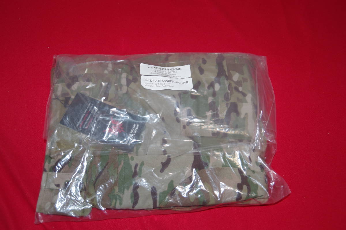 新品!希少!マルチカム!【Crye Precision Drifire G3 コンバット ...