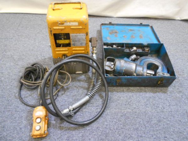 ☆IZUMI 泉精機製作所 機動油圧ヘッド分離式工具 R14E-F 油圧 ☆IZUMI 泉精機製作所 機動油圧ヘッド分離式工具 R14E-F 油圧