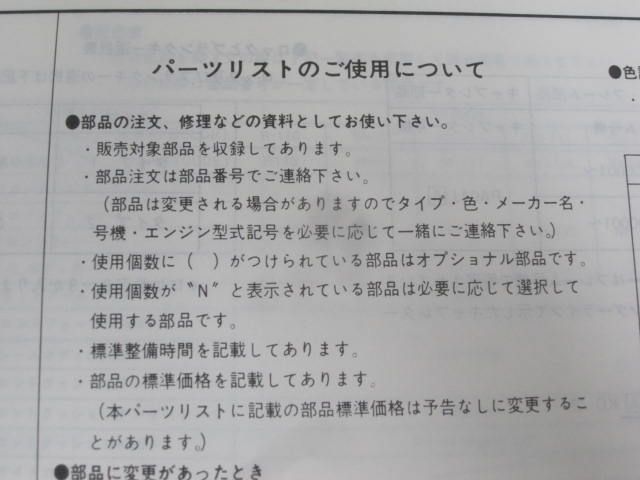 タクト フルマーク 1版 ホンダ パーツリスト パーツカタログ 送料無料_画像3