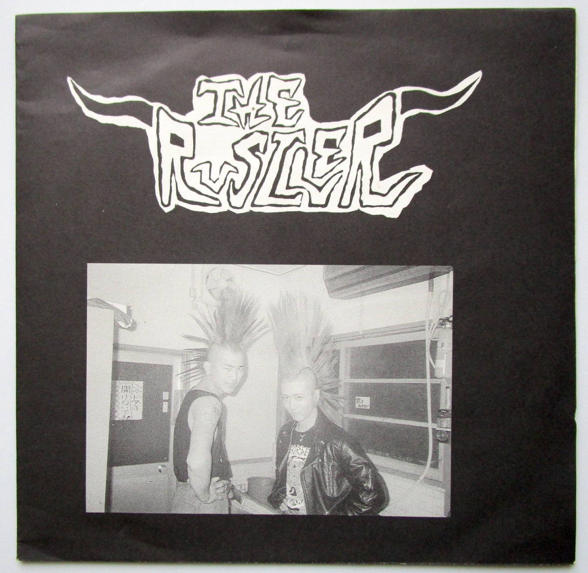 The Rustler / So What Split 7"EP Axxe Records AXEP-1 (1990) 静岡 Hardcore Punk/Swindle Bitch/8000/Gauze/Gism/Gai/Kuro/Confuse_画像1