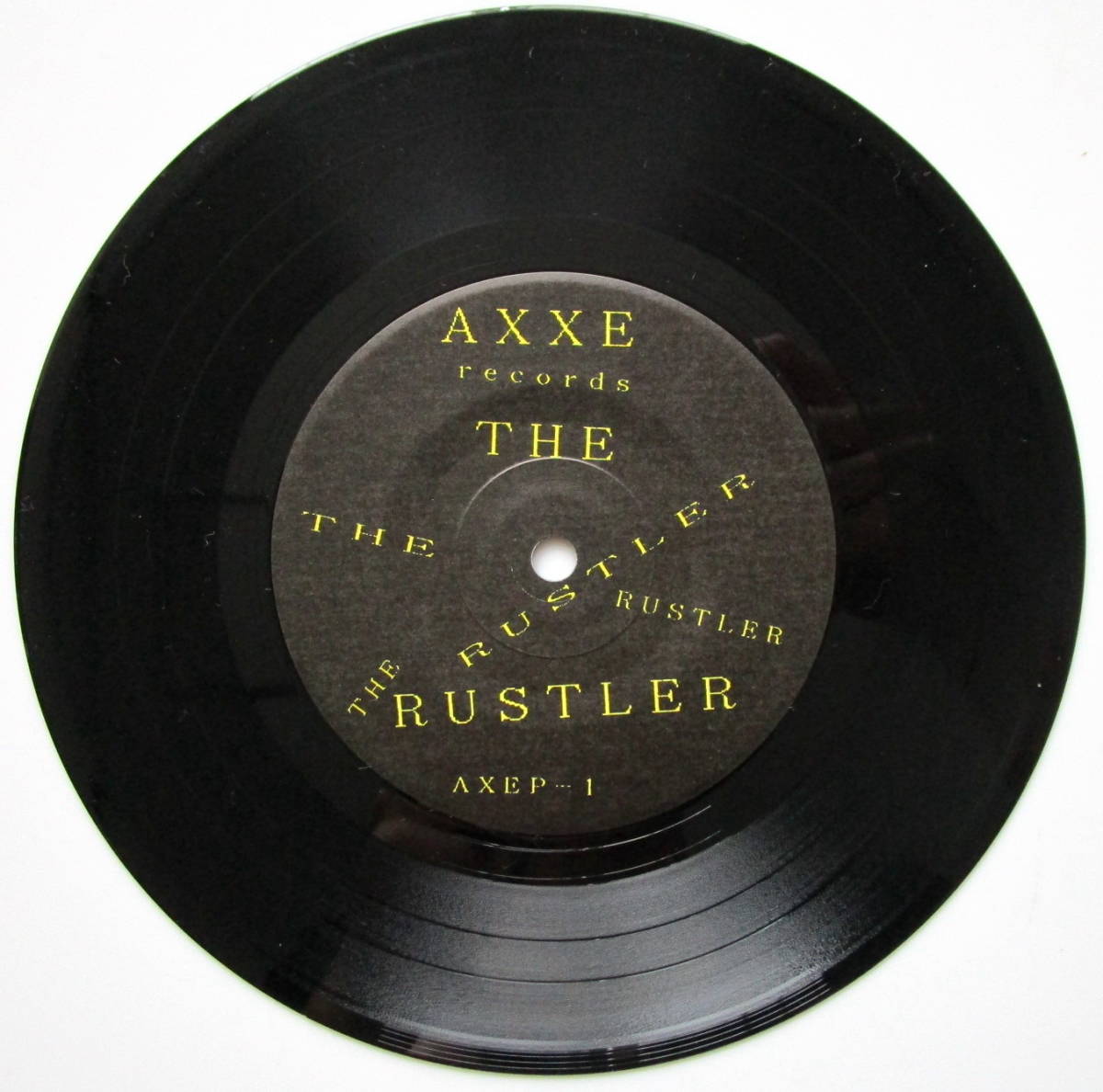 The Rustler / So What Split 7"EP Axxe Records AXEP-1 (1990) 静岡 Hardcore Punk/Swindle Bitch/8000/Gauze/Gism/Gai/Kuro/Confuse_画像5