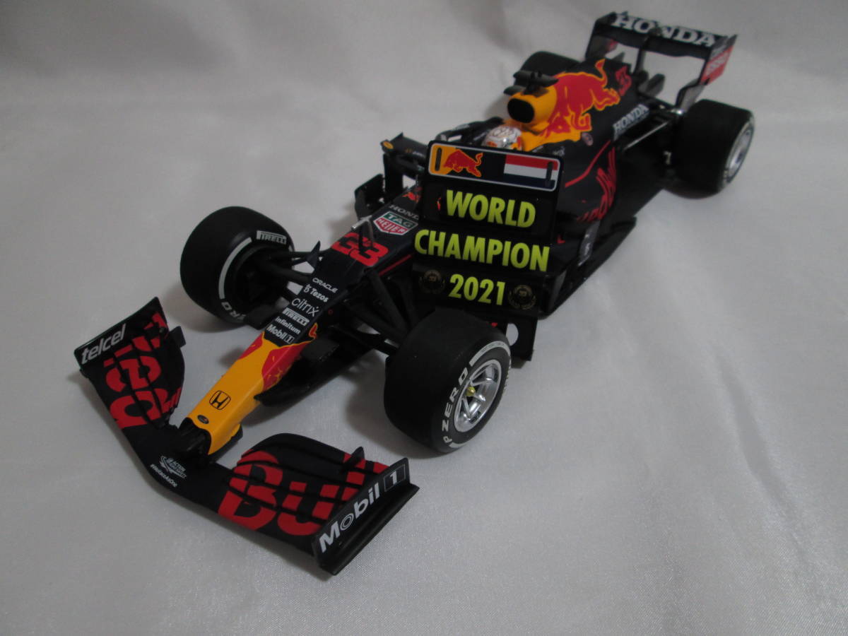 スパーク RB16B レッドブルホンダ フェルスタッペン アブダビ2021