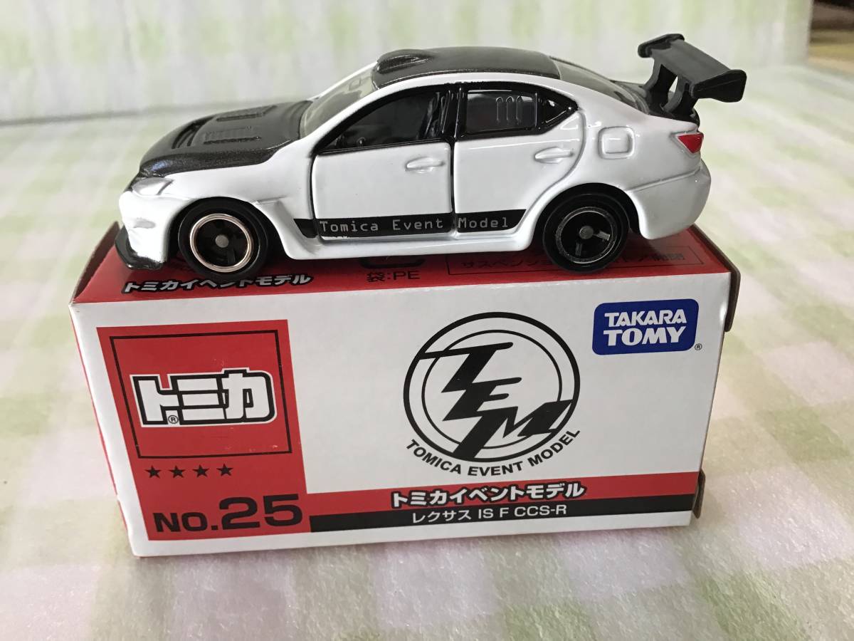トミカ☆トミカイベントモデルNO.25☆レクサス IS F CCS-R☆廃版 トミカ☆トミカイベントモデルNO.25☆レクサス IS F CCS-R☆廃版