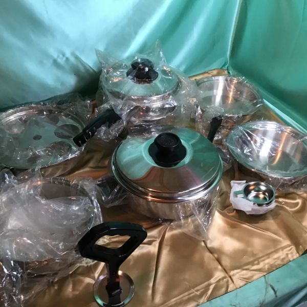 未使用】Amway QUEEN アムウェイ・クイーン 調理器具 両手鍋 片手鍋