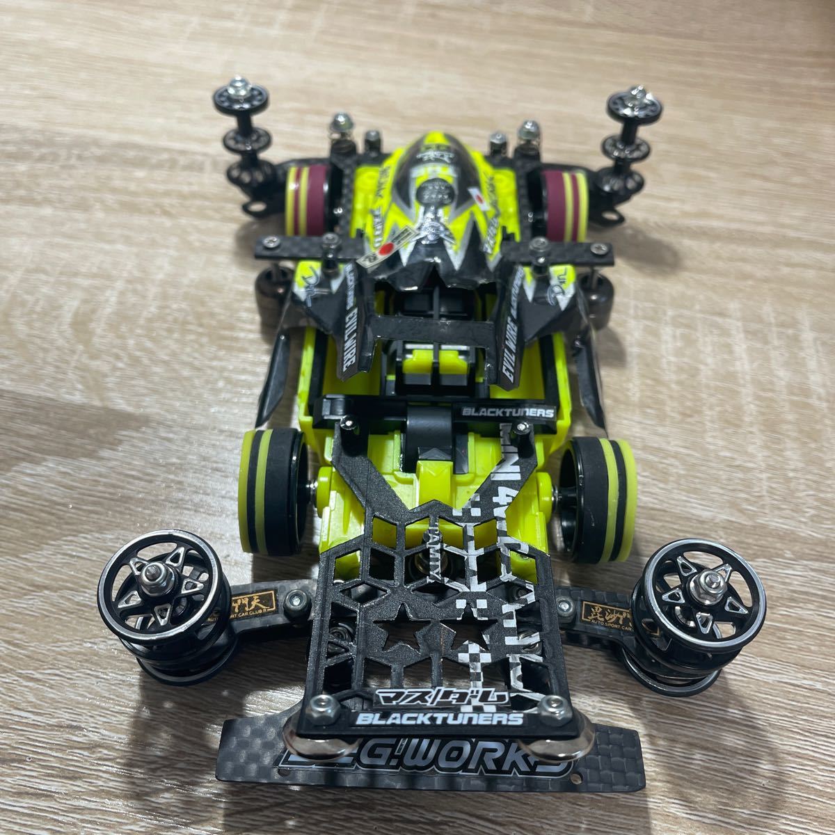 ミニ四駆 完成品 サンダーショット蛍光イエロー②|Yahoo!フリマ ミニ四駆 完成品 サンダーショット蛍光イエロー②|Yahoo!フリマ