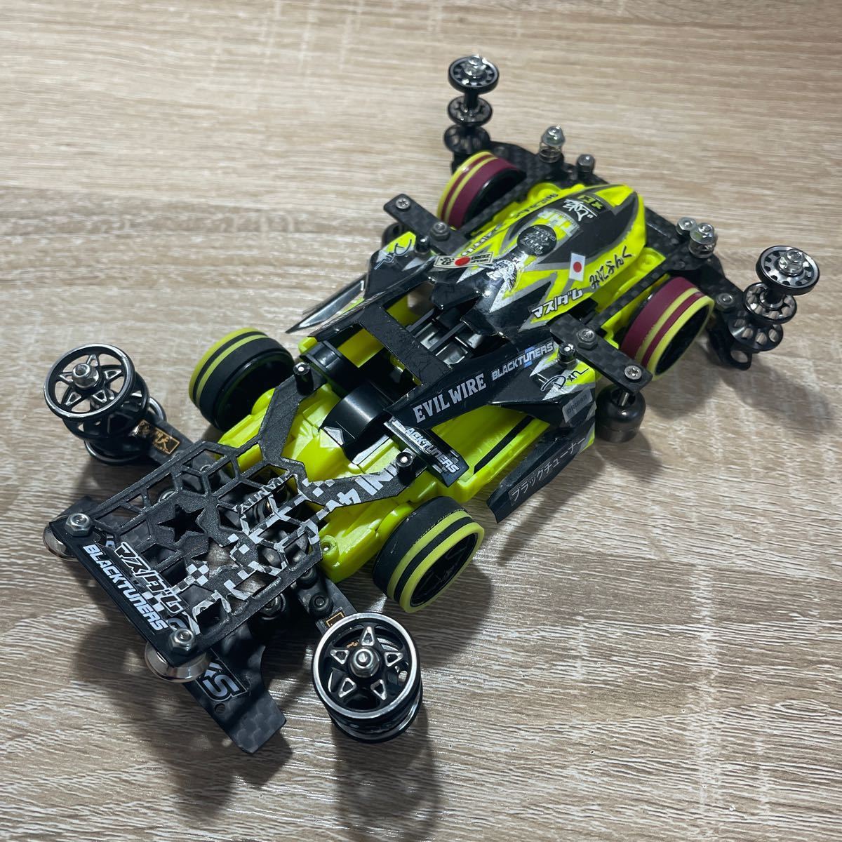 ミニ四駆 完成品 サンダーショット蛍光イエロー②|Yahoo!フリマ ミニ四駆 完成品 サンダーショット蛍光イエロー②|Yahoo!フリマ