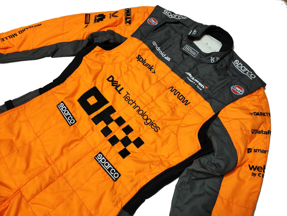 マクラーレン・メルセデス 2022年 支給品 NOMEX レーシング マクラーレン・メルセデス 2022年 支給品 NOMEX レーシング