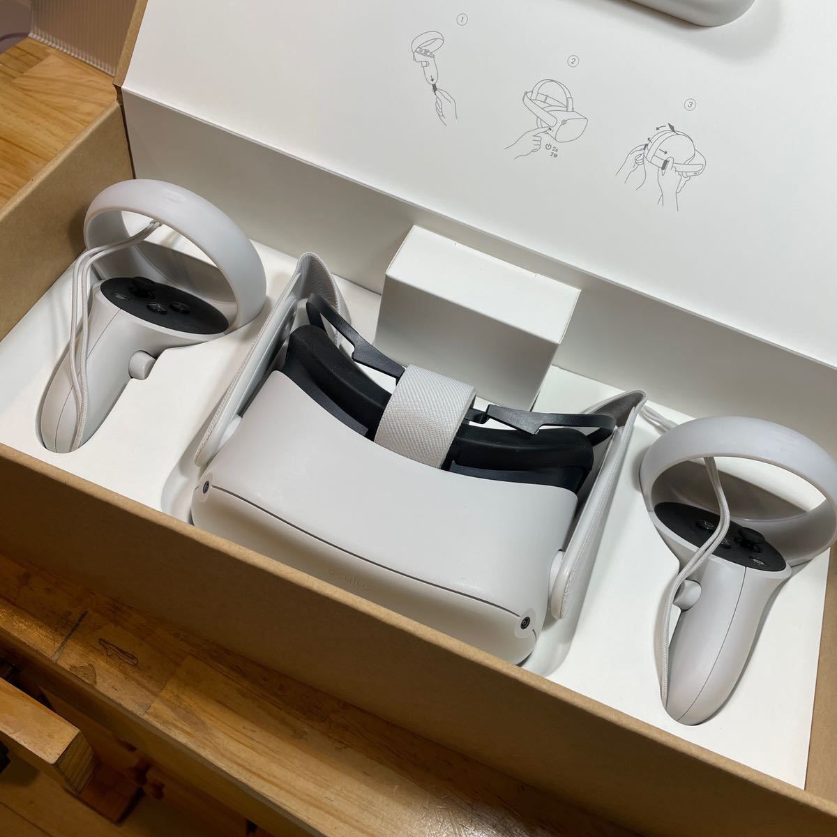 故障→交換後未使】Oculus Quest2 64GB-