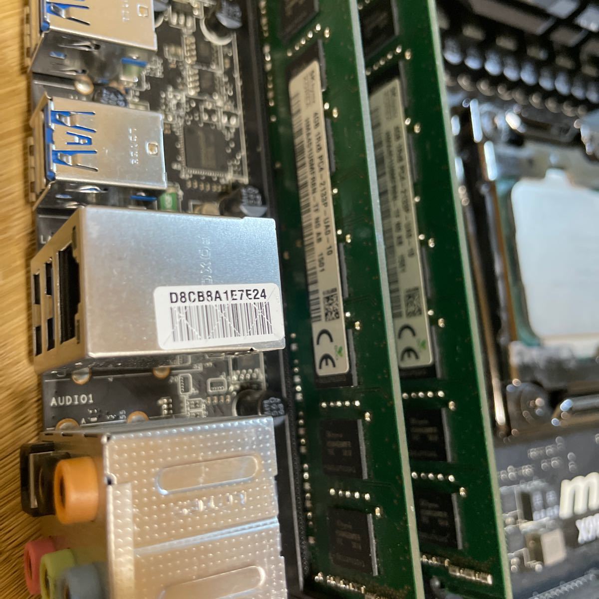 MSI X99-S01 i7-5820K i7-6800K メモリー　CPUクーラー　セット