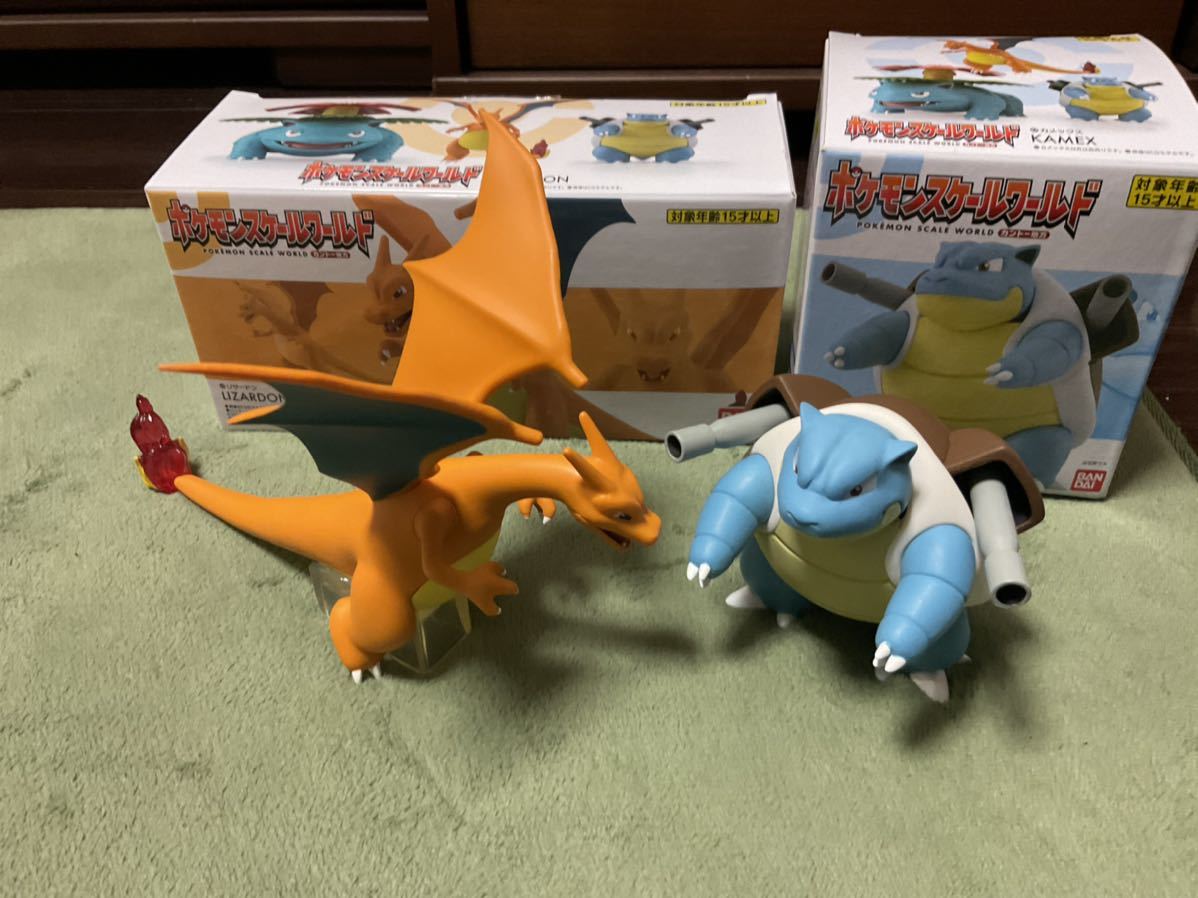 ポケモンスケールワールド リザードン カメックス 開封品 D-Arts ポケモンスケールワールド リザードン カメックス 開封品 D-Arts