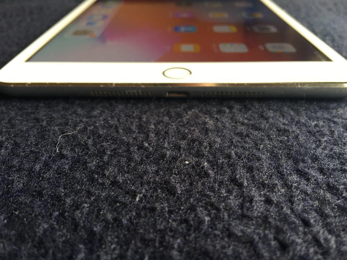 ipad mini 4silver wi-fi+cell 16GB SIMフリー バッテリー99% 画面