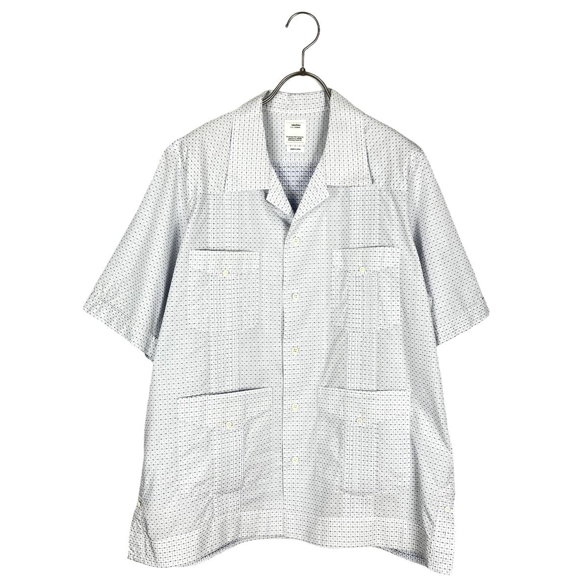 VISVIM(ビズビム) SOCIAL CLUB SHIRT S/S 18SS (blue)