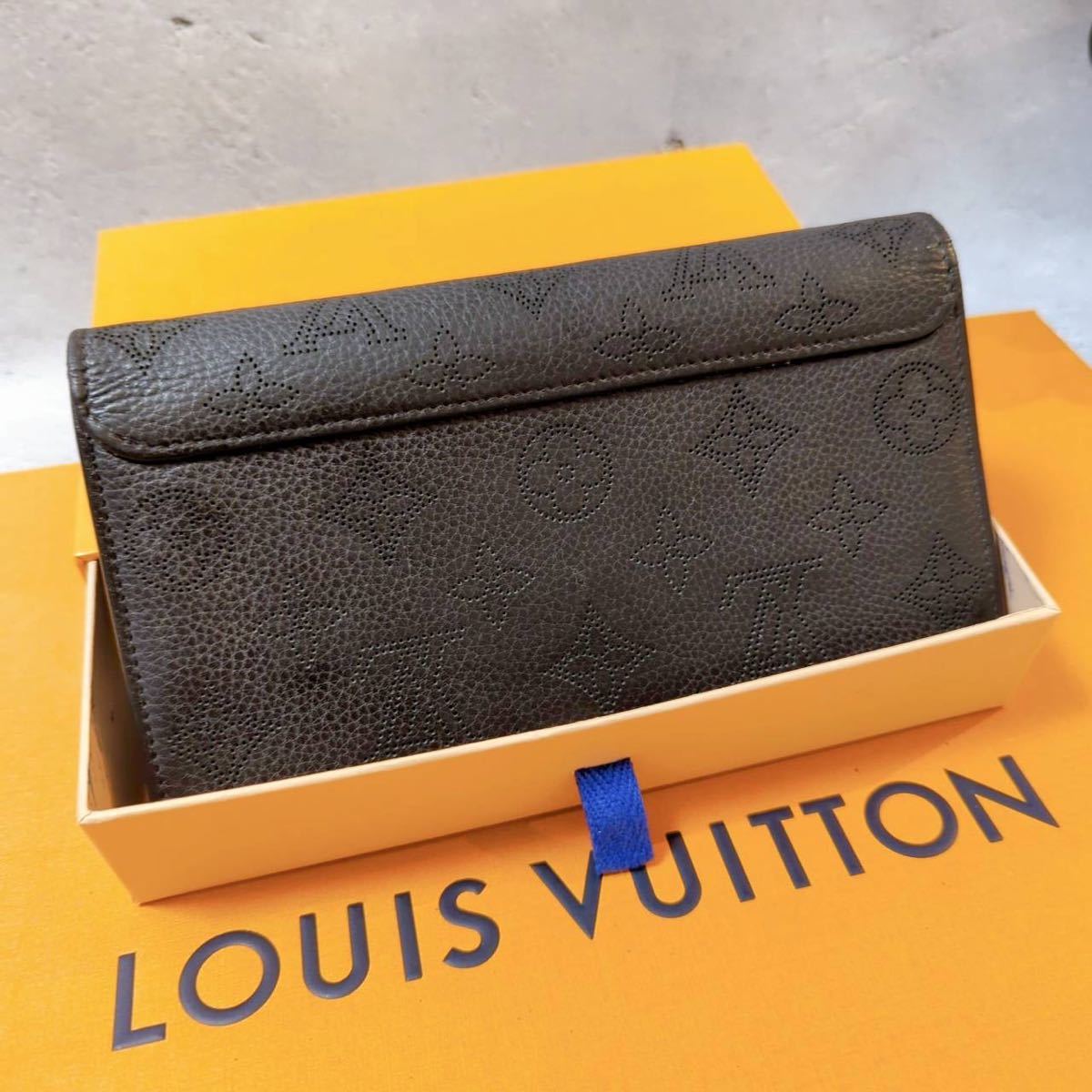 ☆極美品☆ルイヴィトン ポルトフォイユ・イリス ノワール 長財布 正規