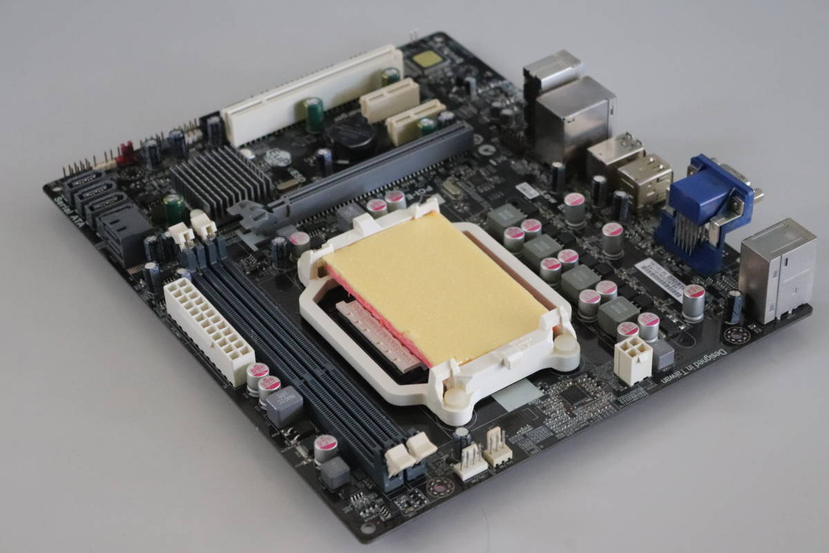 ジャンク　マザーボード　A75F-M2　Socket FM1　AMD　リアパネル付_画像5