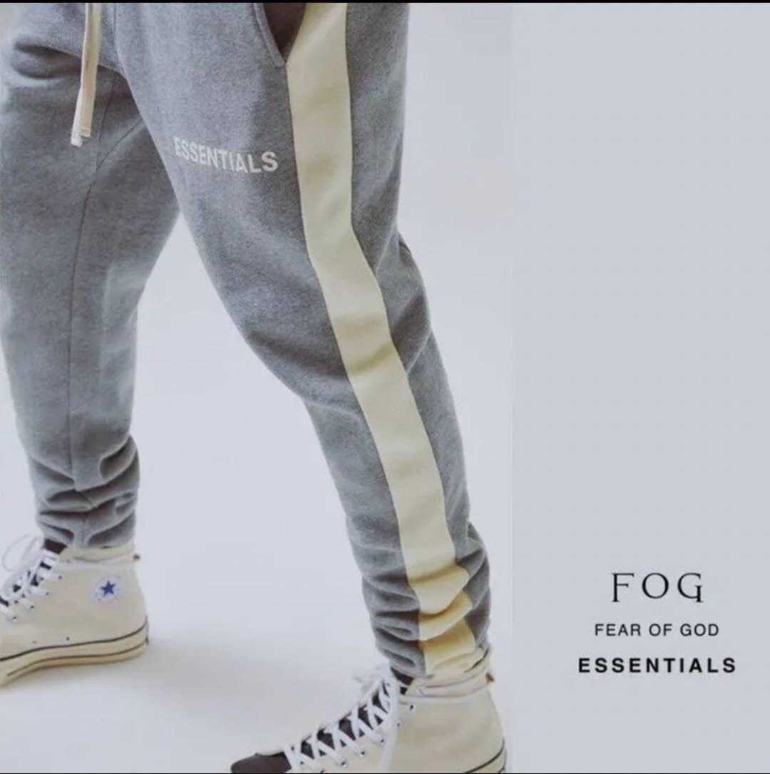 新品 FOG-Fear Of God Essentials Sweatpants スウェットラインパンツ