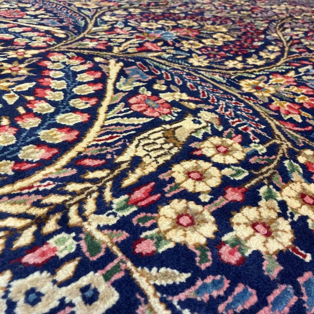手織りペルシャ絨毯 美品 ケルマン産 310cm × 194cm Ni246/AB452 | www