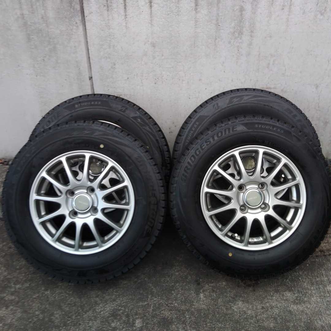 MS-702☆195/50R16 ブリヂストン スタッドレスアルミセット☆ レビュー