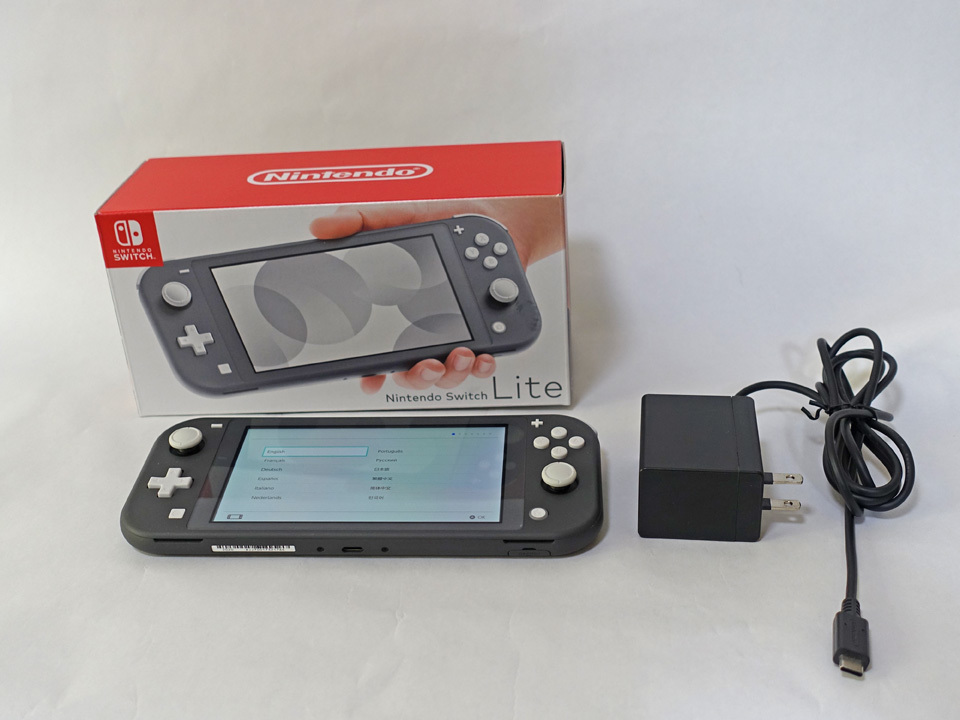 Nintendo Switch Lite グレー 任天堂 ゲーム機本体 初期化動作確認済み