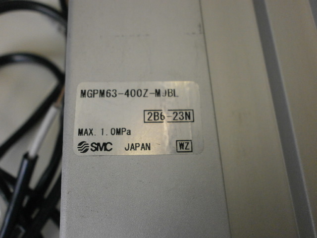 SR-86 SMC [ промышленность для ] гид есть незначительный форма цилиндр (MGP-Z Series):MGPM63-400Z-M9BL сенсор есть примерно 1 лет использование работа обычный товар состояние хорошая вещь 
