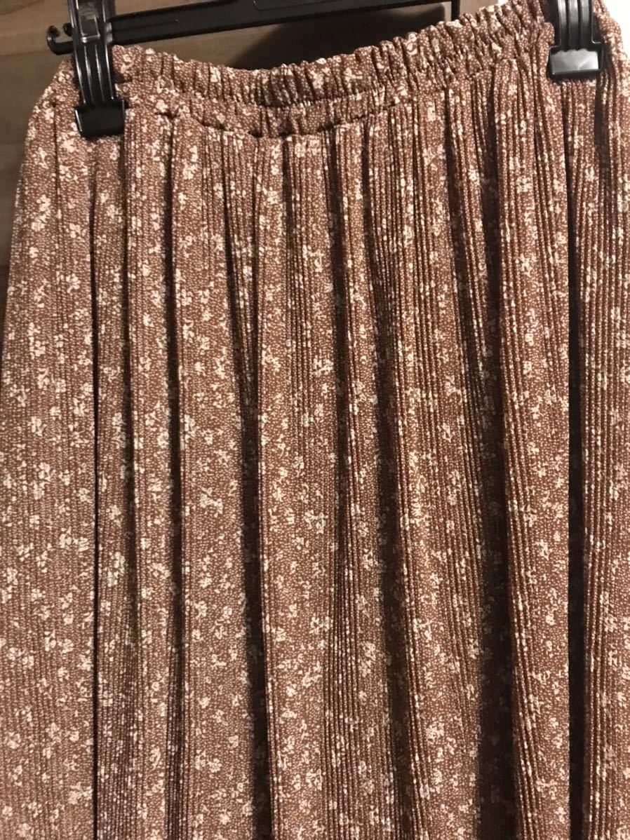 новый товар не использовался с биркой no Anne n5L размер удобно длинная юбка талия резина большой свободно плиссировать красивый стоимость доставки 370 иен быстрое решение есть 