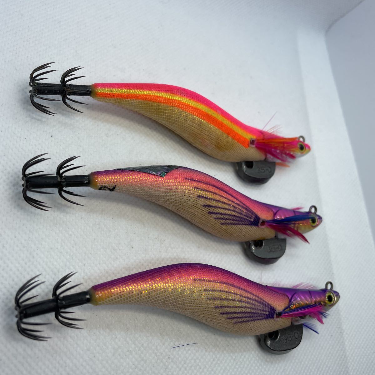 ★美品 入手困難 送料無料★③ エギリー ダートマックス 3.5D 3.5号 3個セット DARTMAX アオリイカ エギング パープル フィッシュリーグ ★美品 入手困難 送料無料★③ エギリー ダートマックス 3.5D 3.5号 3個セット DARTMAX アオリイカ エギング パープル フィッシュリーグ