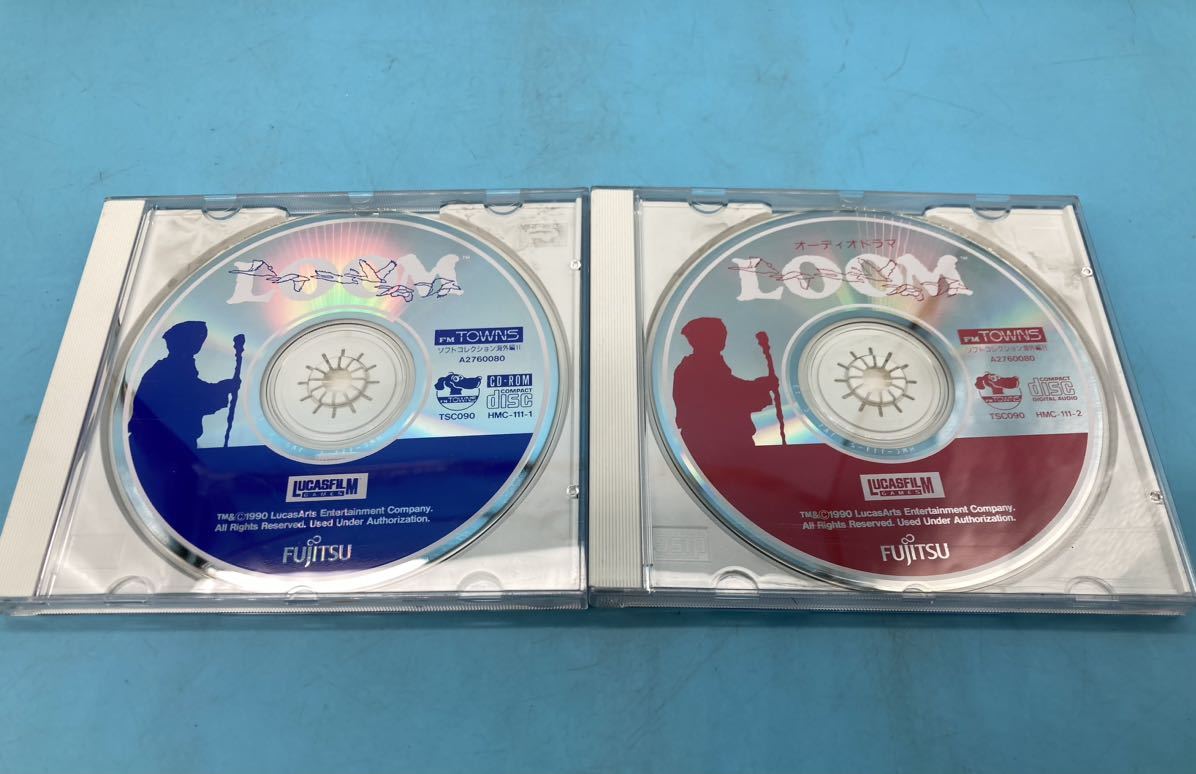 【A5146N175】FM TOWNSソフトコレクション海外編11 LOOM ルーム CD- ROM 富士通 ルーカスフィルム