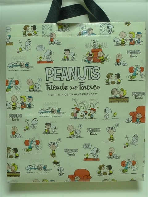 PEANUTS/ Snoopy f линзы four ever не продается [ средний размер квадратное большая сумка ]// не использовался 