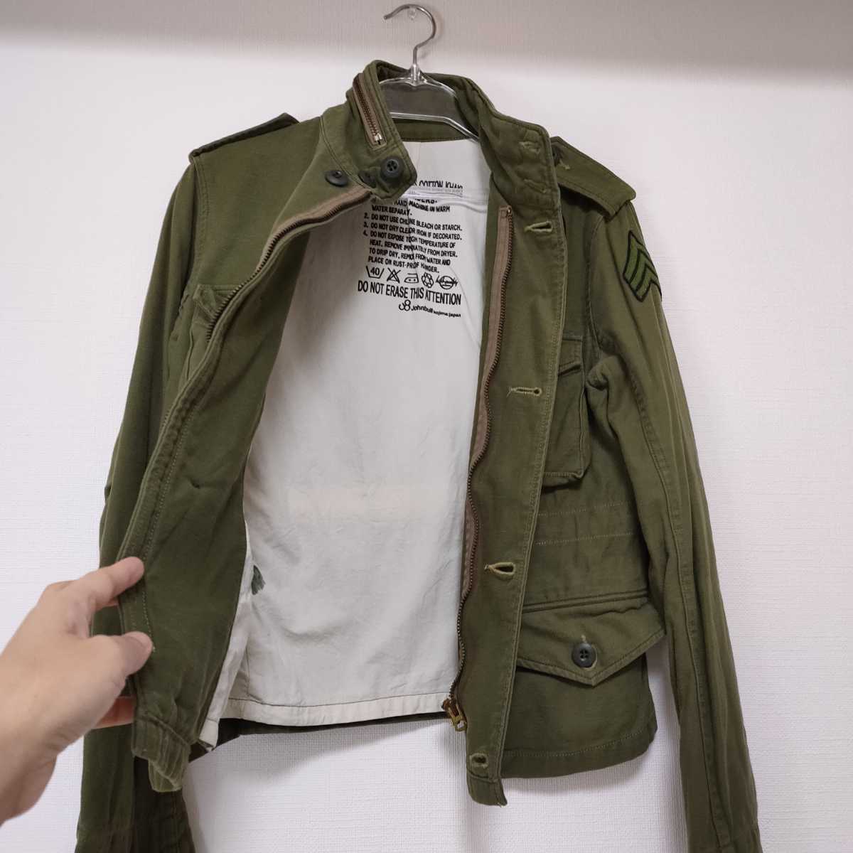 美品 ジョンブル JOHN BULL 日本製ミリタリージャケット M|PayPayフリマ