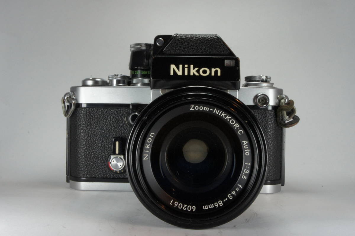 ★実用美品★ ニコン フィルムカメラ Nikon F2 フォトミック+43-86ｍｍ F3.5 #ka41の画像1
