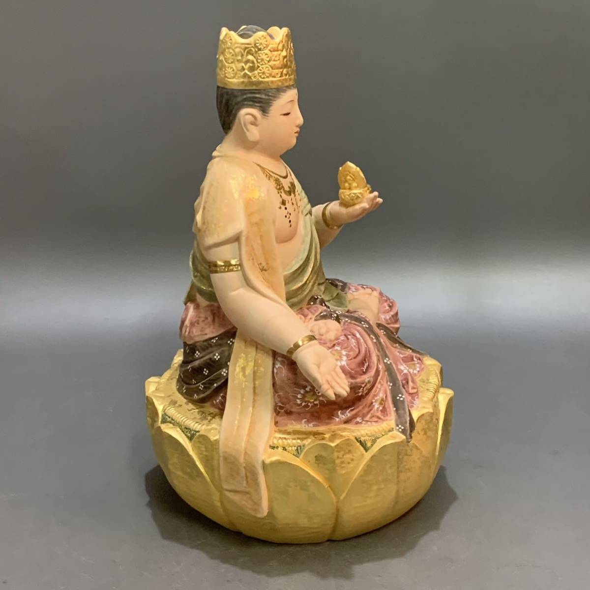 蓬16)日展作家 現代工芸美術家協会会員 佐藤好昭 虚空蔵菩薩 仏教美術