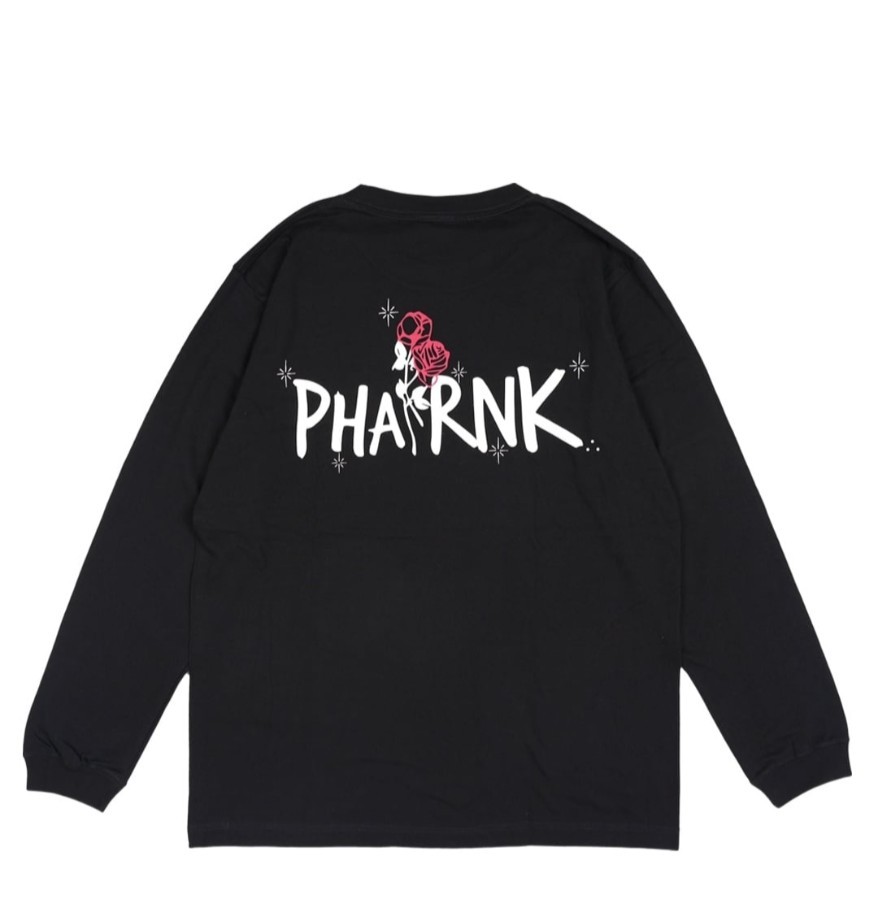 完売品 【PHATRNK+ファットランク】赤色 ローズロンT 長袖 完売品 【PHATRNK+ファットランク】赤色 ローズロンT 長袖