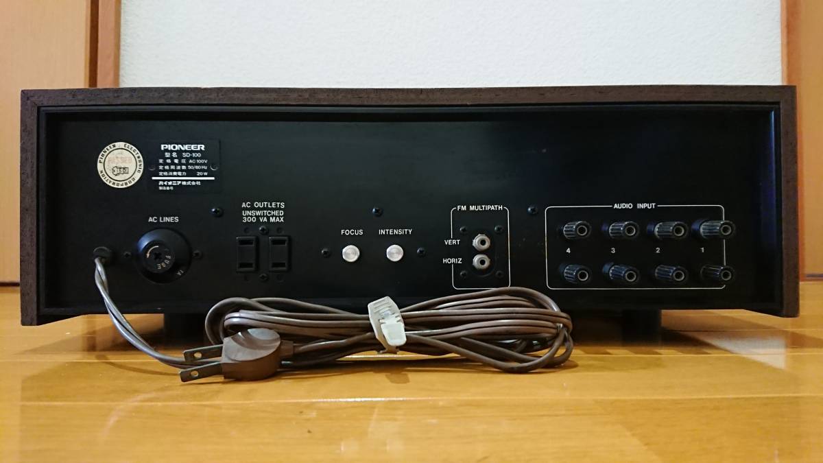 Yahoo!オークション - PIONEER パイオニア SD-100 ステレオ Yahoo!オークション - PIONEER パイオニア SD-100 ステレオ