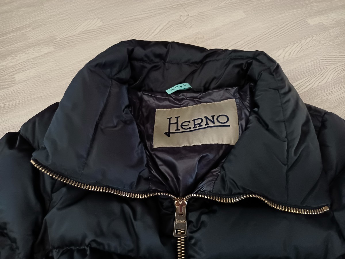 やふこさま専用 HERNO ヘルノ ダウンコート ブラック サイズ40 美品 S
