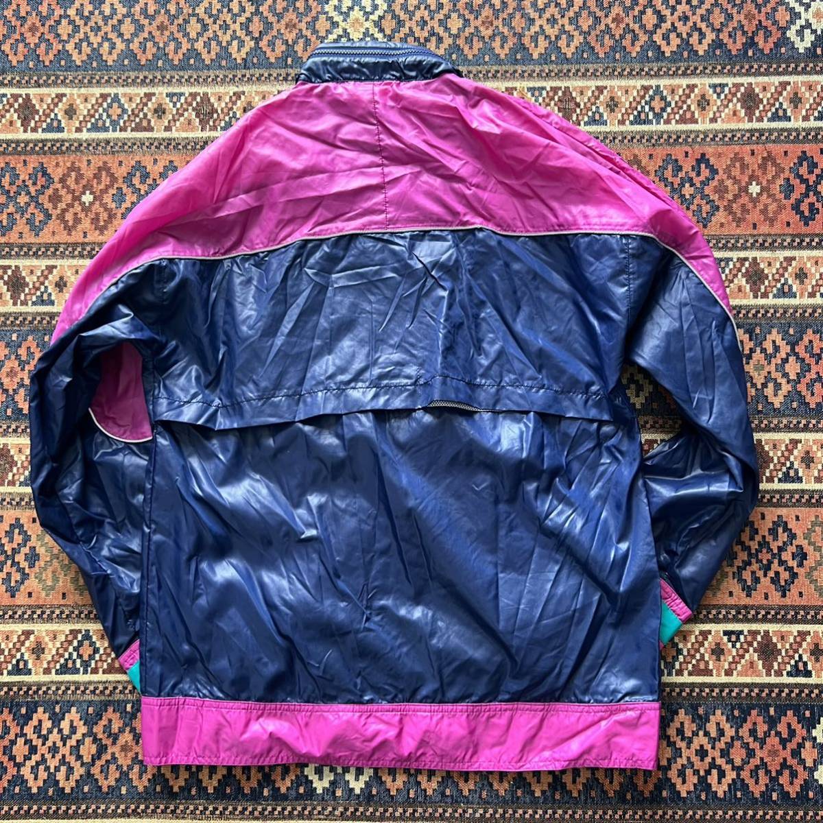 90s adidas アディダス ナイロントラックジャケット ジャージ 古着
