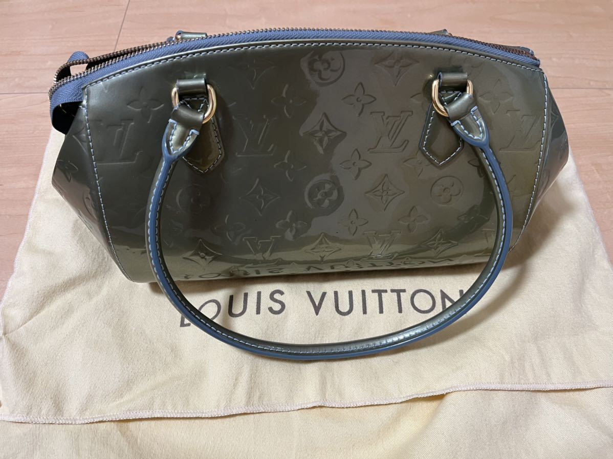 【お値下げ】LOUIS VUITTON ルイ・ヴィトン ヴェルニ シャーウッド ジーヴル ハンドバッグ 美品