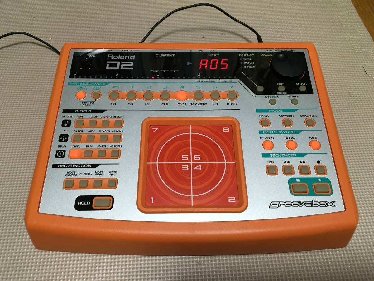 Roland D 2 ローランド Groovebox シーケンサー D2 動作 marz.jp