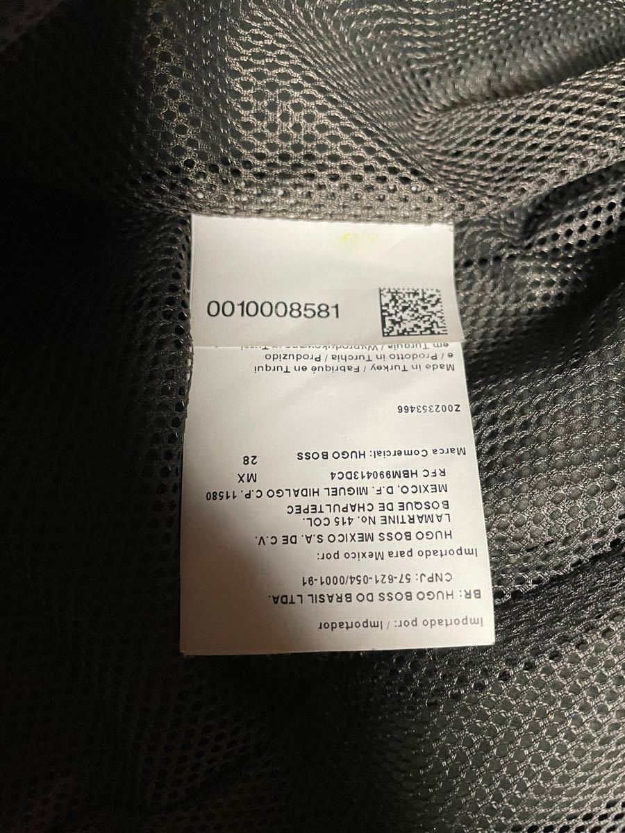 HUGO BOSS/ヒューゴボス 本革 ヌバック 腰ベルト付き ジャケット