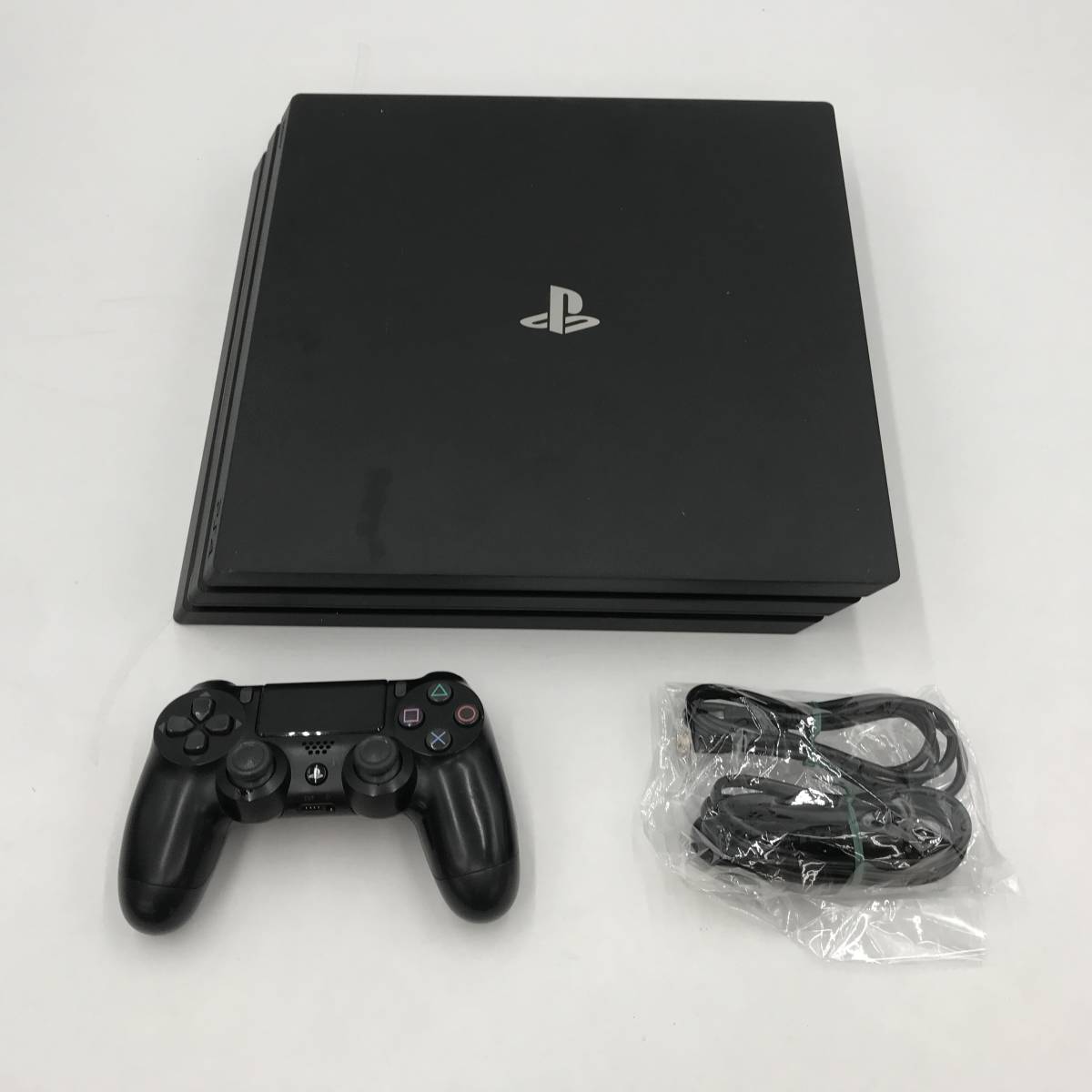 8571) 【1円~】 PS4本体 1TB ジェットブラック (CUH-7200) 箱なし 品