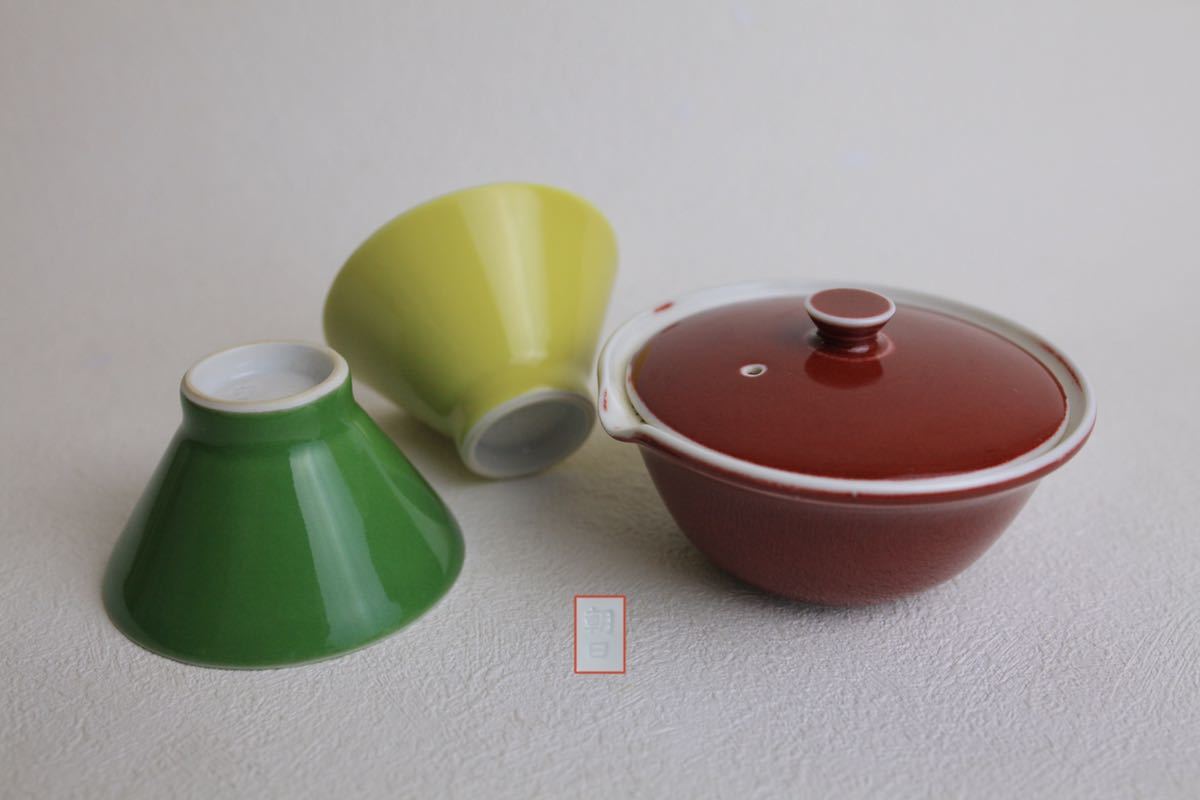 朝日豊斎 煎茶器セット-