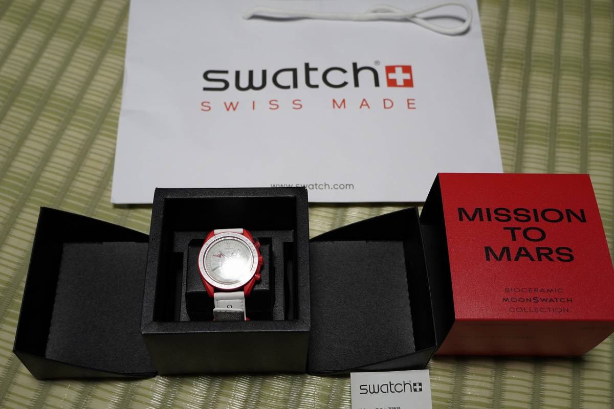 オメガスウォッチOMEGA×Swatch MISSION TO MARS-